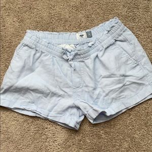Linen shorts